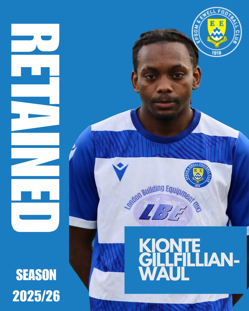 🚨Retained for 2025/26
Kionte Gillfillian-Waul was a revelation late last season. Solid at LB, but unreal as a winger – a real threat going forward. He’s picked up where he left off. Works hard, defends well with Ethan R..almost a better duo than me &amp; Dundo 😉
🎤 <a href="/Max_Johnson94/">Max Johnson</a>