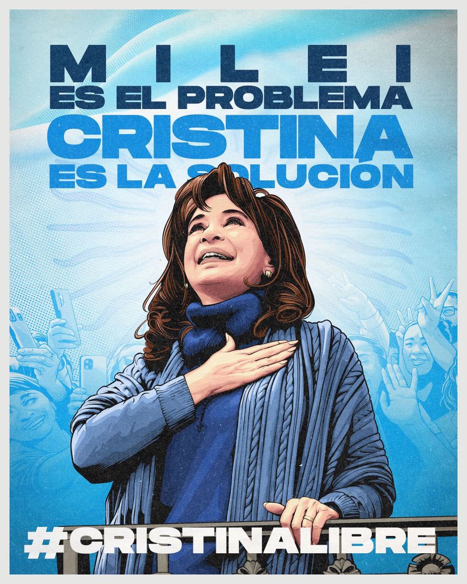 argconcristina's tweet photo. #ArgentinaConCristina #CristinaLibre https://t.co/OMUJJUXANV