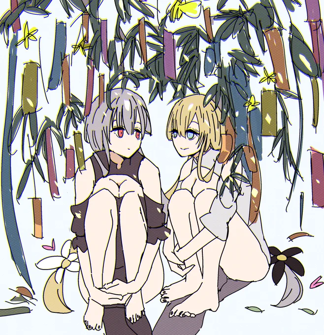 7月に描いた絵を振り返る。こんなに描いてたっけ…?