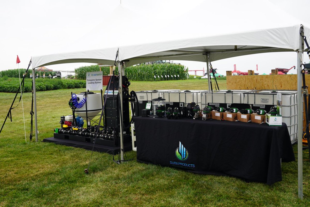 We're at @agphdmedia Field Day today in Baltic, SD!
See the FastBatch™ Multijet in action, our direct injection system that batches up to 4 chemicals at once, with no hose swapping &amp; no foam. Fast. Simple. Safe.™
#AgPhDFieldDay #DuraProducts #FastBatch #AgTech #FarmEfficiency