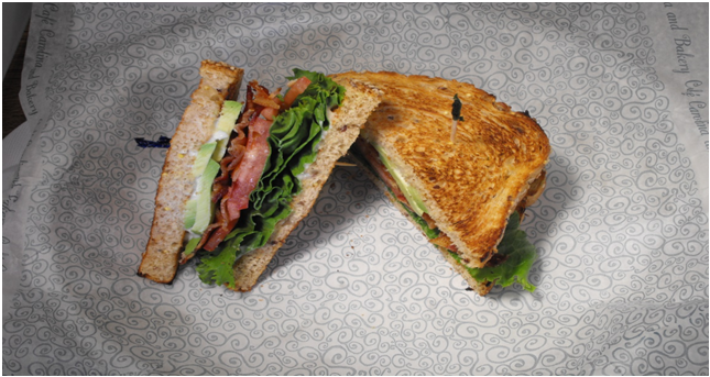 Happy #NationalAvocadoDay! Come celebrate with a BLAT (bacon, lettuce, avocado and tomato) or our turkey avocado melt, featuring smoked turkey, crumbled bacon, swiss cheese, sundried tomatoes, with avocado spread, fresh cilantro and chipotle mayo on grilled panini bread.