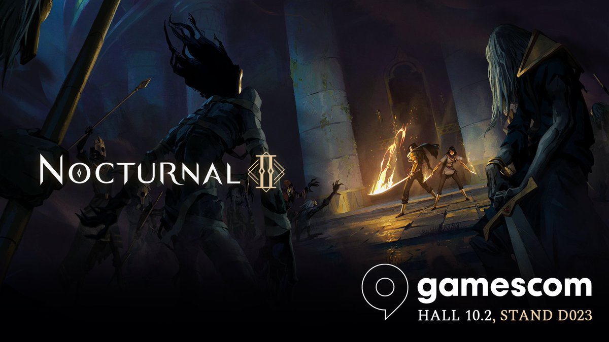 Nocturnal 2 will be playable at <a href="/gamescom/">gamescom</a> 2025.
Visit us in Hall 10.2, Stand D-023!

#gamedevs #Gamescom2025