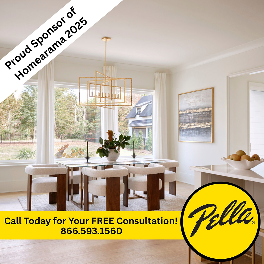 A special thank you to one of this year’s Presenting Sponsors:

Pella Windows and Doors

Helping to make this year’s HOMEARAMA unlike any you’ve ever seen!

Visit their website: pella.com

HOMEARAMA®2025: Foundry Park at Three Oaks

SEP 27 - OCT 12, 2025