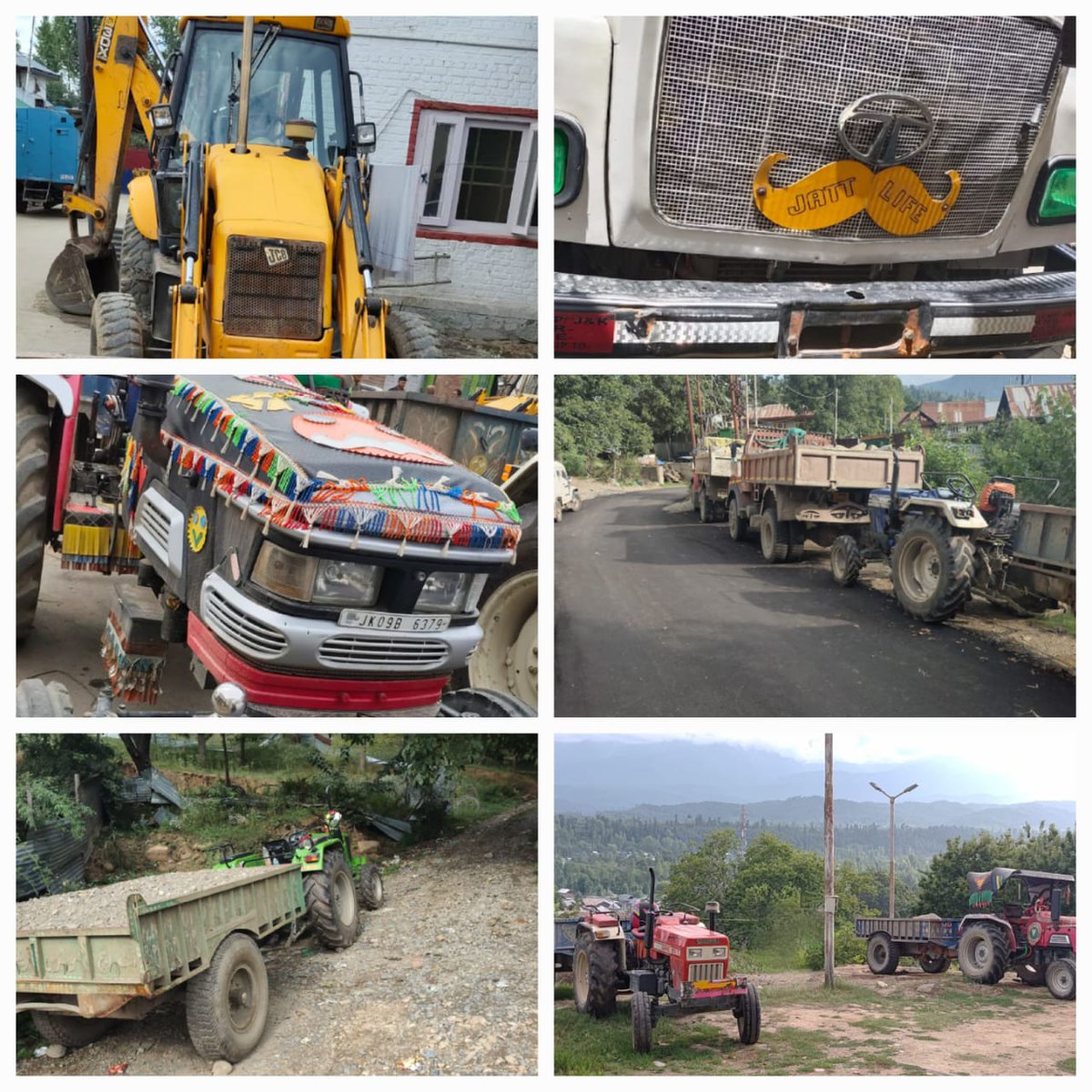 DISTRICT POLICE HANDWARA (@handwarap) on Twitter photo #HandwaraPolice seized 01 JCB, 07 tractors & 03 tippers involved in illegal extraction/transport of minerals across the district.Cases registered under relevant laws; investigation ongoing. Public urged to report violations.
<a href="/JmuKmrPolice/">J&K Police</a>
<a href="/KashmirPolice/">Kashmir Zone Police</a>
<a href="/DIGBaramulla/">DIG of Police NKR Baramulla</a> #HandwaraPolice seized 01 JCB, 07 tractors & 03 tippers involved in illegal extraction/transport of minerals across the district.Cases registered under relevant laws; investigation ongoing. Public urged to report violations.
<a href="/JmuKmrPolice/">J&K Police</a>
<a href="/KashmirPolice/">Kashmir Zone Police</a>
<a href="/DIGBaramulla/">DIG of Police NKR Baramulla</a>