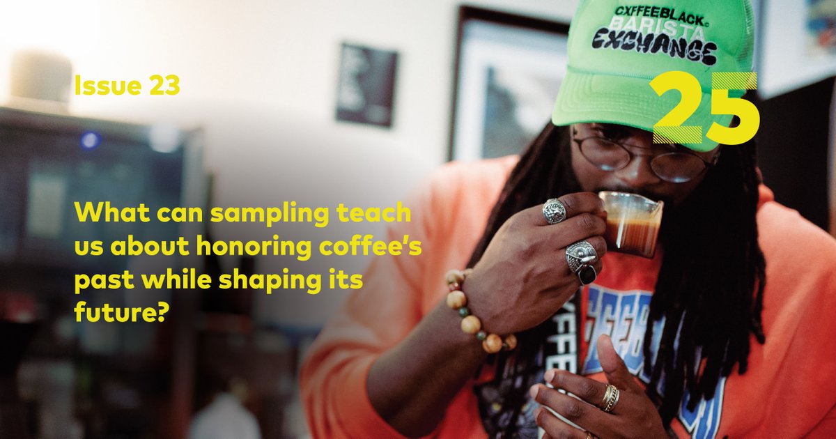 What can sampling teach us about coffee?

Like hip-hop, coffee has roots worth remixing. Bartholomew Jones of @CxffeeBlack invites us to explore origin, equity, and expression—beyond the bean.

“What if we treated producers as artists?” 👇 
📖 Read the ... bit.ly/4mf3hZO