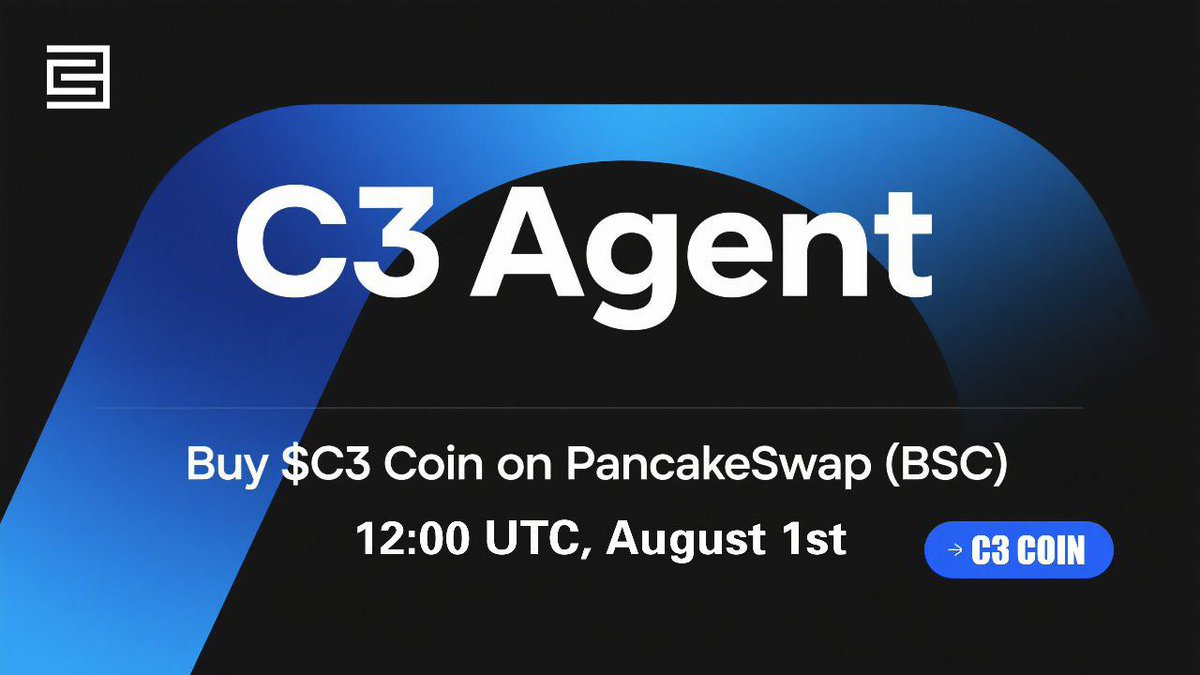 Clarissa Yorke (@clarissayorke) on Twitter photo π From Japan π―π΅ to Africa π to Europe πͺπΊ β C3 Agent is quietly building global momentum.
π¦ Contract-to-Compute-to-LP release logic
π All tokens come from on-chain actions, not centralized minting
π§± Real mining. Real deflation. Real use cases.
π‘ Just launched: LP mining. π From Japan π―π΅ to Africa π to Europe πͺπΊ β C3 Agent is quietly building global momentum.
π¦ Contract-to-Compute-to-LP release logic
π All tokens come from on-chain actions, not centralized minting
π§± Real mining. Real deflation. Real use cases.
π‘ Just launched: LP mining.