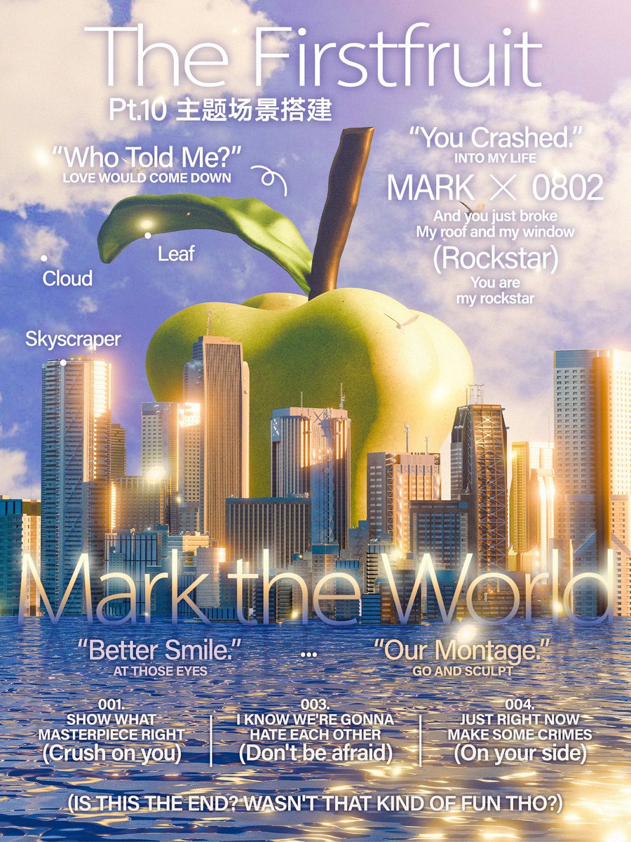 MarkLee_Bar's tweet image. ‧ 𐙚ﾟ⁺⊹ 𝕄𝕒𝕣𝕜 𝕋𝕙𝕖 𝕎𝕠𝕣𝕝𝕕 🍏💭 ໑ ₊˚⟡
5미터 높이의 "The Firstfruit" 씬 설치

설치 장소: 서울시 서대문구 연세로 명물길에서, 신촌 uplex백화점 맞은편입니다.
설치 기간: 7월 31일 - 8월 3일

#마크 #MARK #マーク #NCT