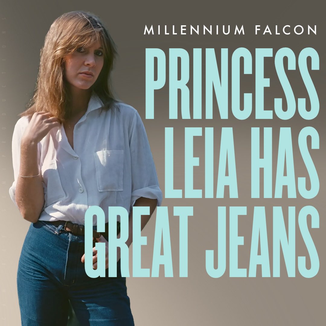 I have a bad feeling about this…

#StarWarsAndSmile #StarWars #swtwt #AmericanEagle #GreatJeans