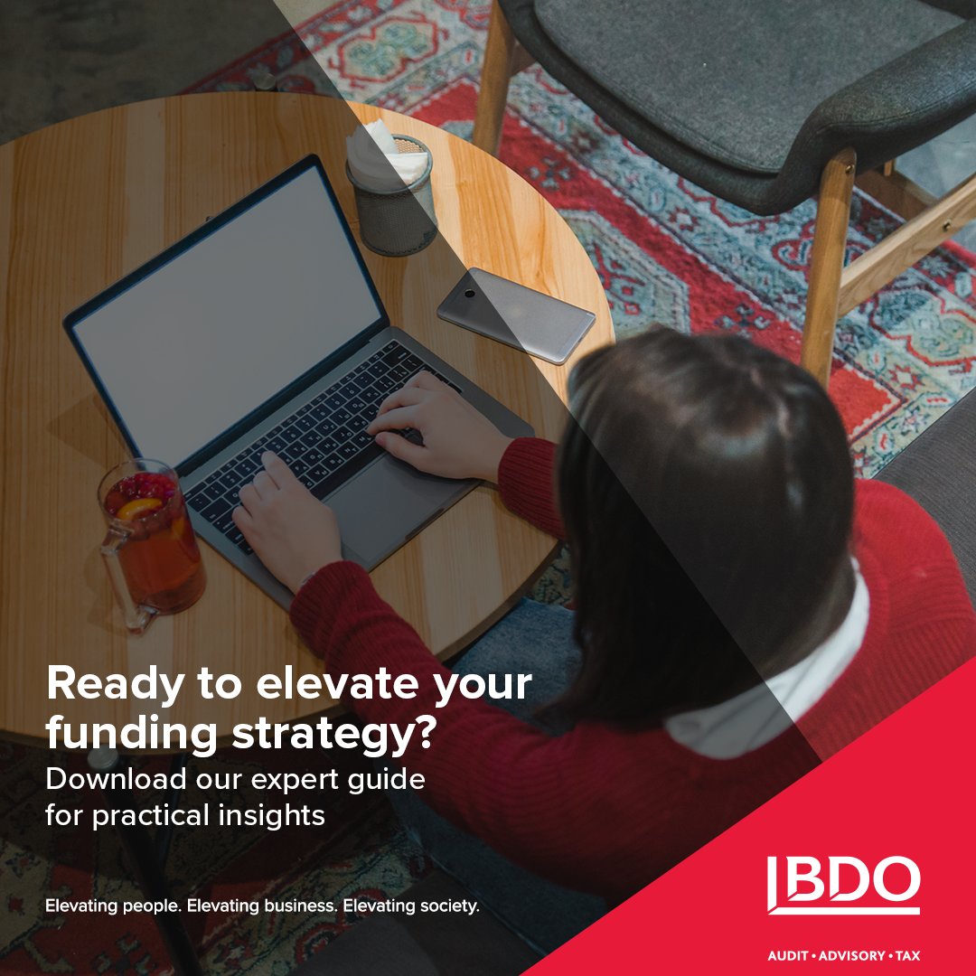 Getting funding is one thing. Securing the right funding is another.​
​
Our free Business Services and Outsourcing guide helps you elevate your application and find the best fit.​
​
Download it here: bit.ly/3GUtNJ6​
​
#BusinessFunding #SMEGrowth #BDOSouthAfrica