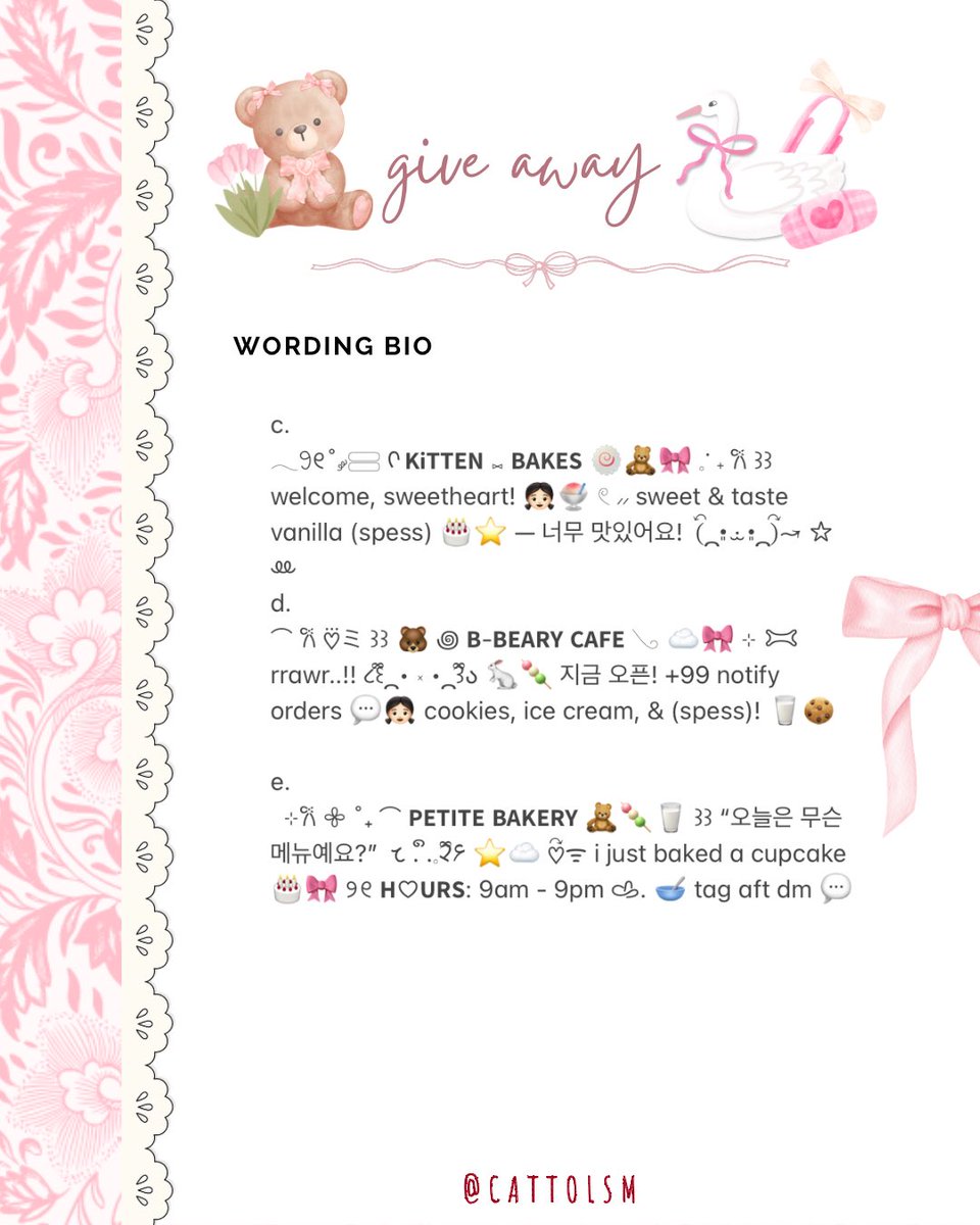 alline the wording ♡ tweet media