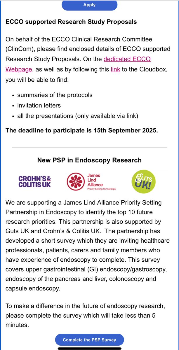 <a href="/BritSocGastro/">BSG</a> IBD July 2025 newsletter available: huge🙏🏽 for supporting our work streams. Several ways to influence IBD care universally 🗺️ details on current projects, meetings, opportunities. #DrGarethParkes bsg.org.uk/ibd-newsletter <a href="/Y_ECCO_IBD/">Y-ECCO</a> <a href="/UegWeek/">UEG Week</a>