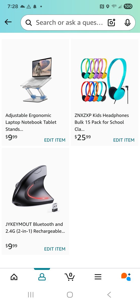 <a href="/playprekplay/">June</a> I get to go to my campus today!
These are 3 items I want to focus on. The stand and mouse and are to help with my ra and sjorgens(lupus)
7th and 8th grade science!
#clearthelist  amazon.com/wedding/regist…