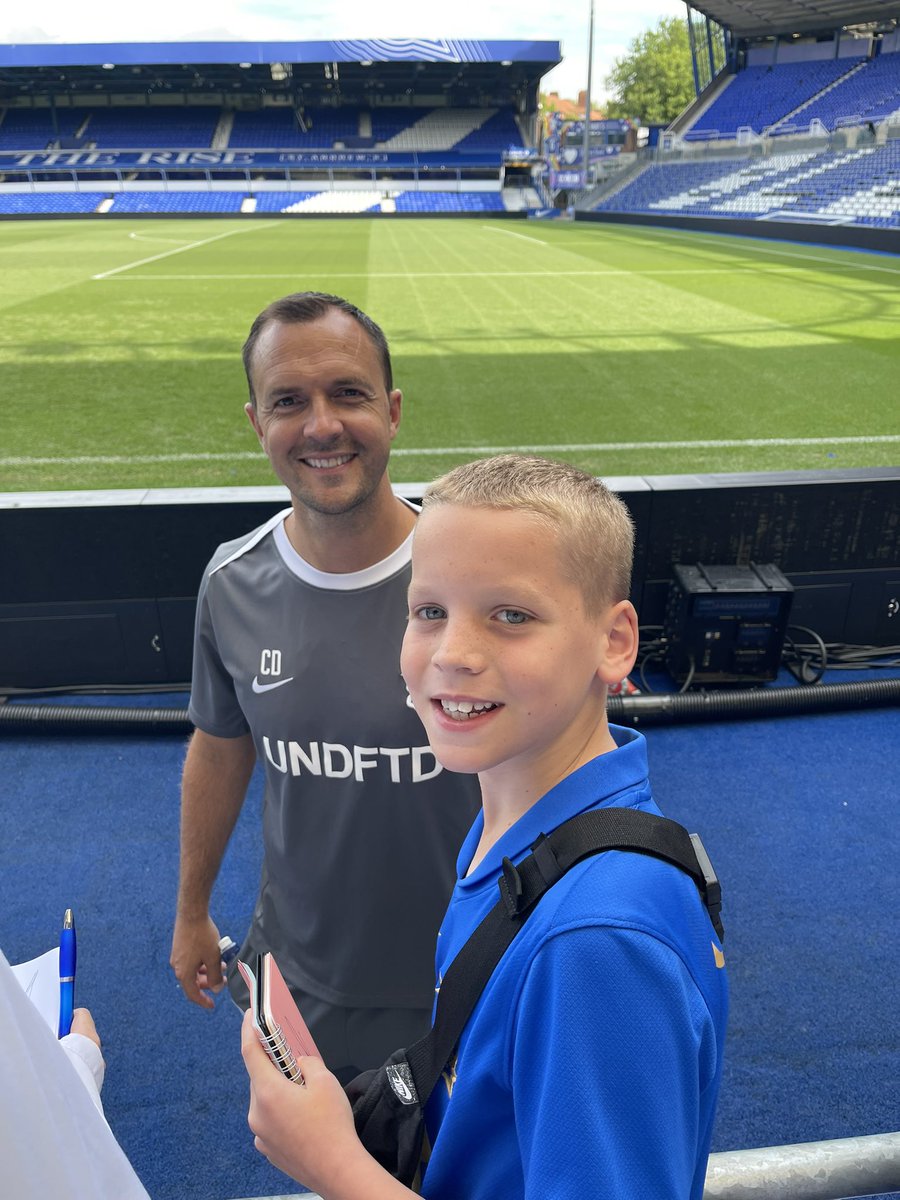 CraigBanno's tweet photo. Unforgettable morning at St. Andrew’s! 💙⚽
Callum met some of his heroes and has the autographs to prove it! 📸✍️

Massive thanks to @BCFC for making it so special — can’t wait for the season ahead!🔵

#KRO #BCFC #ChampionshipReady https://t.co/nIOLle98Zf