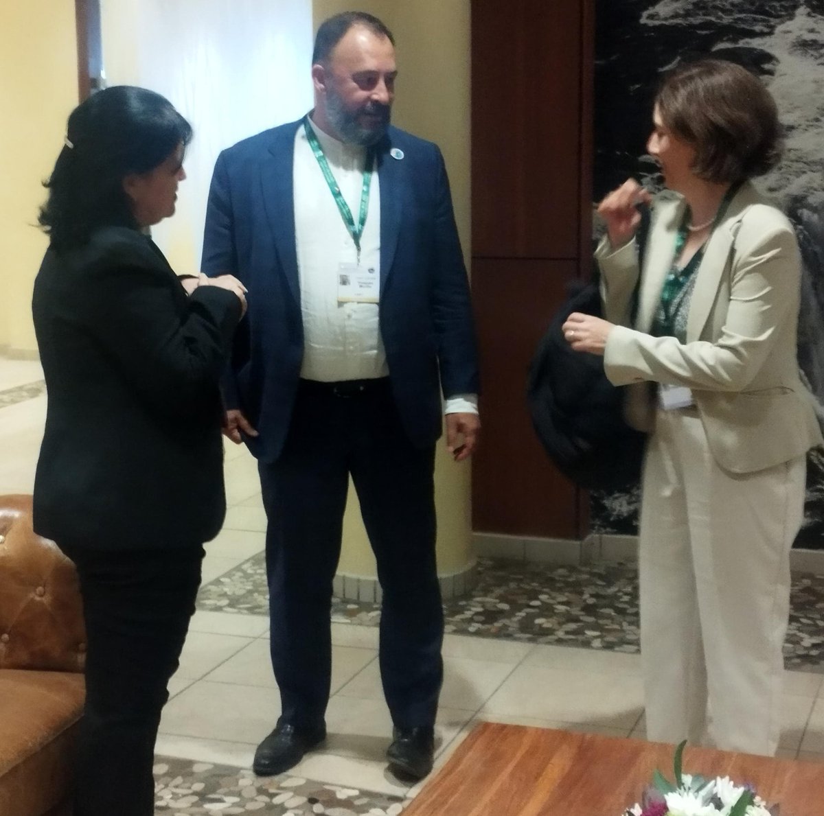 Adianez Taboada (@adianez_taboada) on Twitter photo En #RamsarCOP15 nos encontramos con la la Secretaria de los #Convenios de #Basilea, #Rotterdam y #Stocholm, conversamos sobre la actividad de #Cuba en éstos. <a href="/citmacuba/">Ministerio de Ciencia, Tecnología y Medio Ambiente</a> <a href="/ArmandoRguezB/">Armando</a> <a href="/PresidenciaCuba/">Presidencia Cuba 🇨🇺</a> <a href="/PartidoPCC/">Partido Comunista de Cuba</a> En #RamsarCOP15 nos encontramos con la la Secretaria de los #Convenios de #Basilea, #Rotterdam y #Stocholm, conversamos sobre la actividad de #Cuba en éstos. <a href="/citmacuba/">Ministerio de Ciencia, Tecnología y Medio Ambiente</a> <a href="/ArmandoRguezB/">Armando</a> <a href="/PresidenciaCuba/">Presidencia Cuba 🇨🇺</a> <a href="/PartidoPCC/">Partido Comunista de Cuba</a>