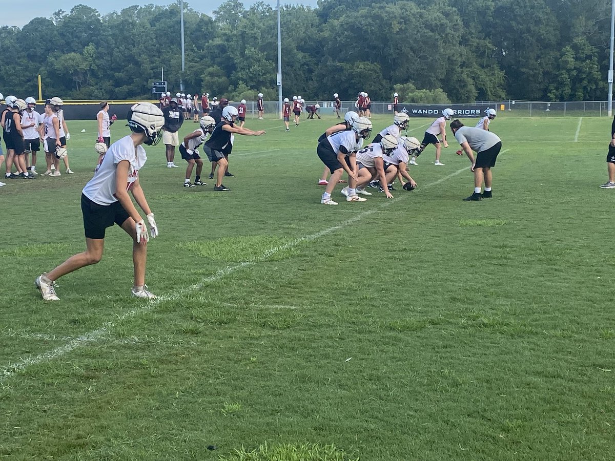 Dan Fanning (@dannews2sports) on Twitter photo Happy first day of SCHSL football practice to all who celebrate.
Making the rounds in Mt. P as <a href="/CoachPerrin61/">Isaiah Perrin</a> enters year 2 as the leader of the tribe <a href="/WandoHSFootball/">Wando Warrior Football</a>.
<a href="/WCBD/">WCBD News 2 | Count on 2</a> #Blitzon2 Happy first day of SCHSL football practice to all who celebrate.
Making the rounds in Mt. P as <a href="/CoachPerrin61/">Isaiah Perrin</a> enters year 2 as the leader of the tribe <a href="/WandoHSFootball/">Wando Warrior Football</a>.
<a href="/WCBD/">WCBD News 2 | Count on 2</a> #Blitzon2