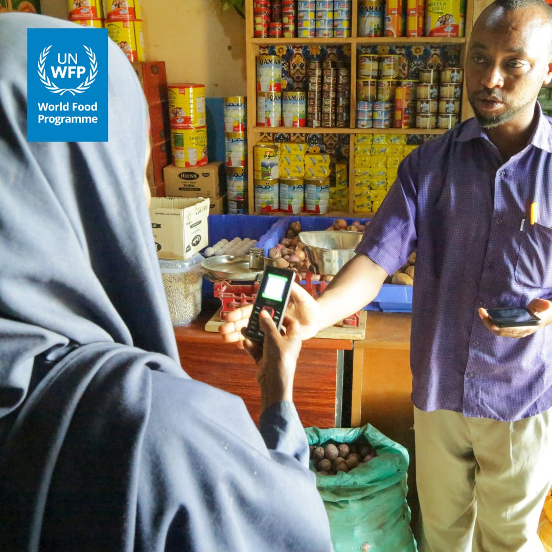 WFP Somalia (@wfpsomalia) on Twitter photo In #Somalia, <a href="/WFP/">World Food Programme</a> provides cash assistance to those who need it most to meet their emergency food needs.
This support provides people with the flexibility to buy fresh, nutritious food & other basic essentials, with thanks to partners like <a href="/eu_echo/">EU Civil Protection & Humanitarian Aid 🇪🇺</a>. In #Somalia, <a href="/WFP/">World Food Programme</a> provides cash assistance to those who need it most to meet their emergency food needs.
This support provides people with the flexibility to buy fresh, nutritious food & other basic essentials, with thanks to partners like <a href="/eu_echo/">EU Civil Protection & Humanitarian Aid 🇪🇺</a>.