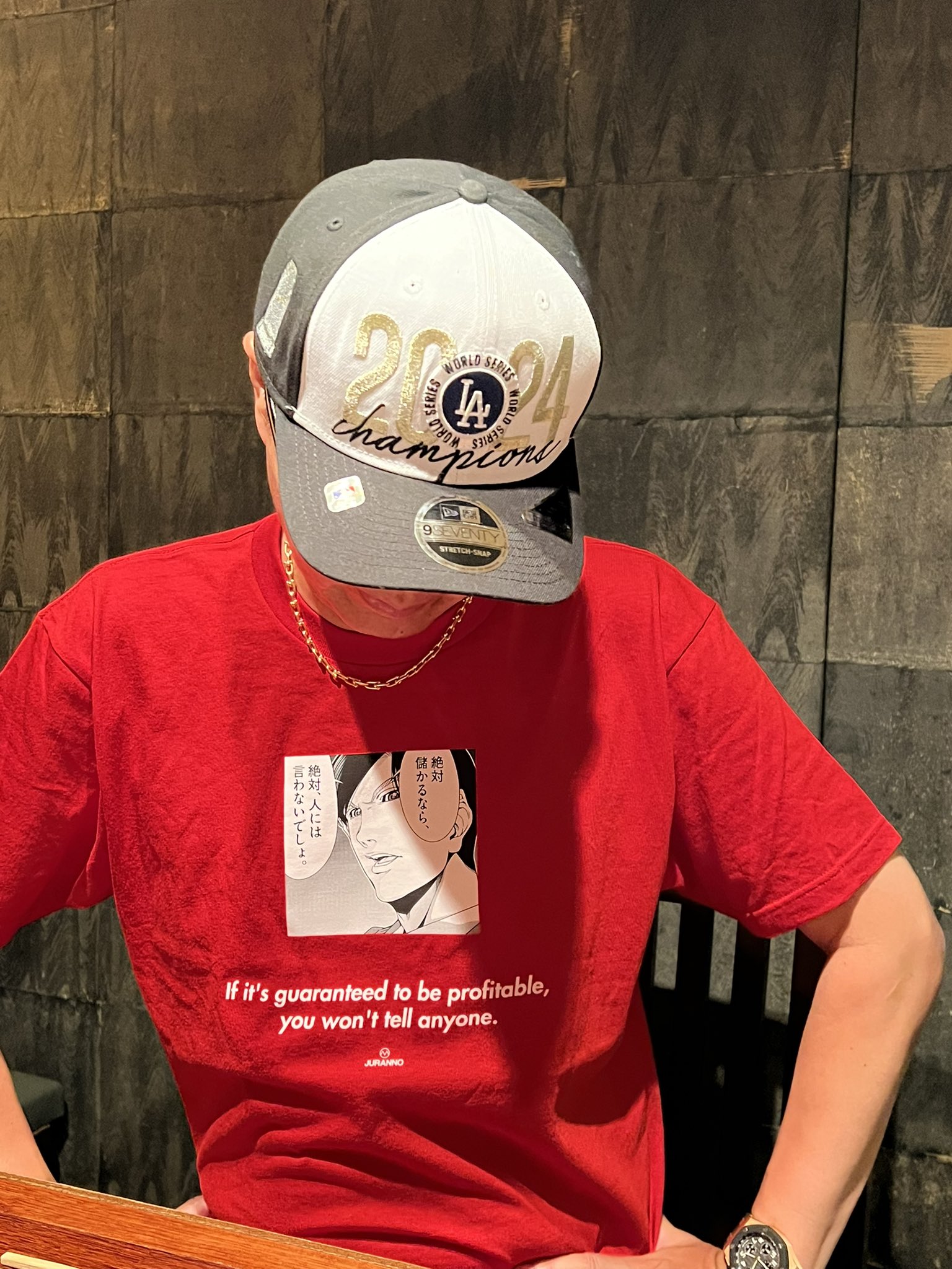 山下智久　　顔Tシャツ　非売品 おちまさと on X: 