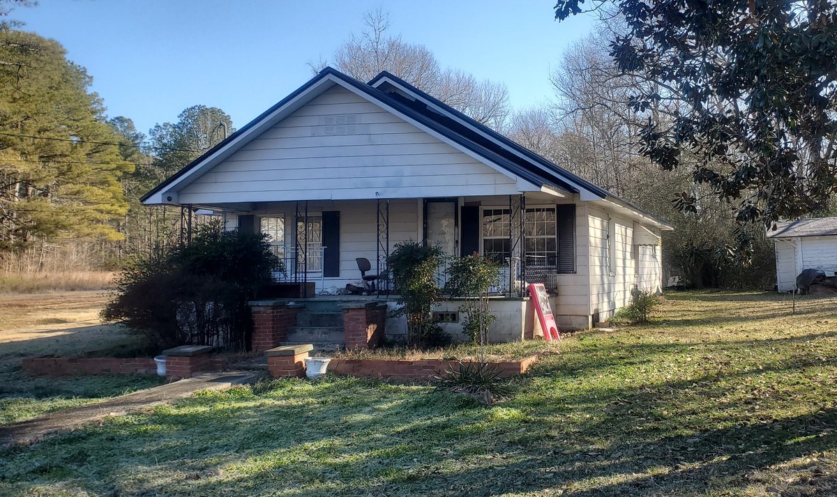 Monopolized lending and/or gov loan programs are crippling rural home ownership.  Huge market for a house like this for $89,000 w/5-10% down.

Loan is unobtainable.  Won't pass inspections.  It sits empty til an investor buys for $30k cash.  Rents it to would-be buyer $850/month.