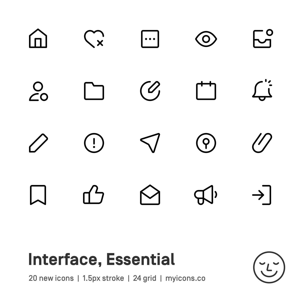 line_icons's tweet photo. ✨ +20 new Interface, Essential line icons
Check out the full icon library (15,500+ icons in total)
✨ https://t.co/Ii3f6K3o0R
💫 Free update ⚡ Growing pack
#ui #uidesign #lineicons #flaticons #icons #interfaceicons #iconpack #iconspack #Iconpack #uidesigner #figma https://t.co/MzEHGaYX2X
