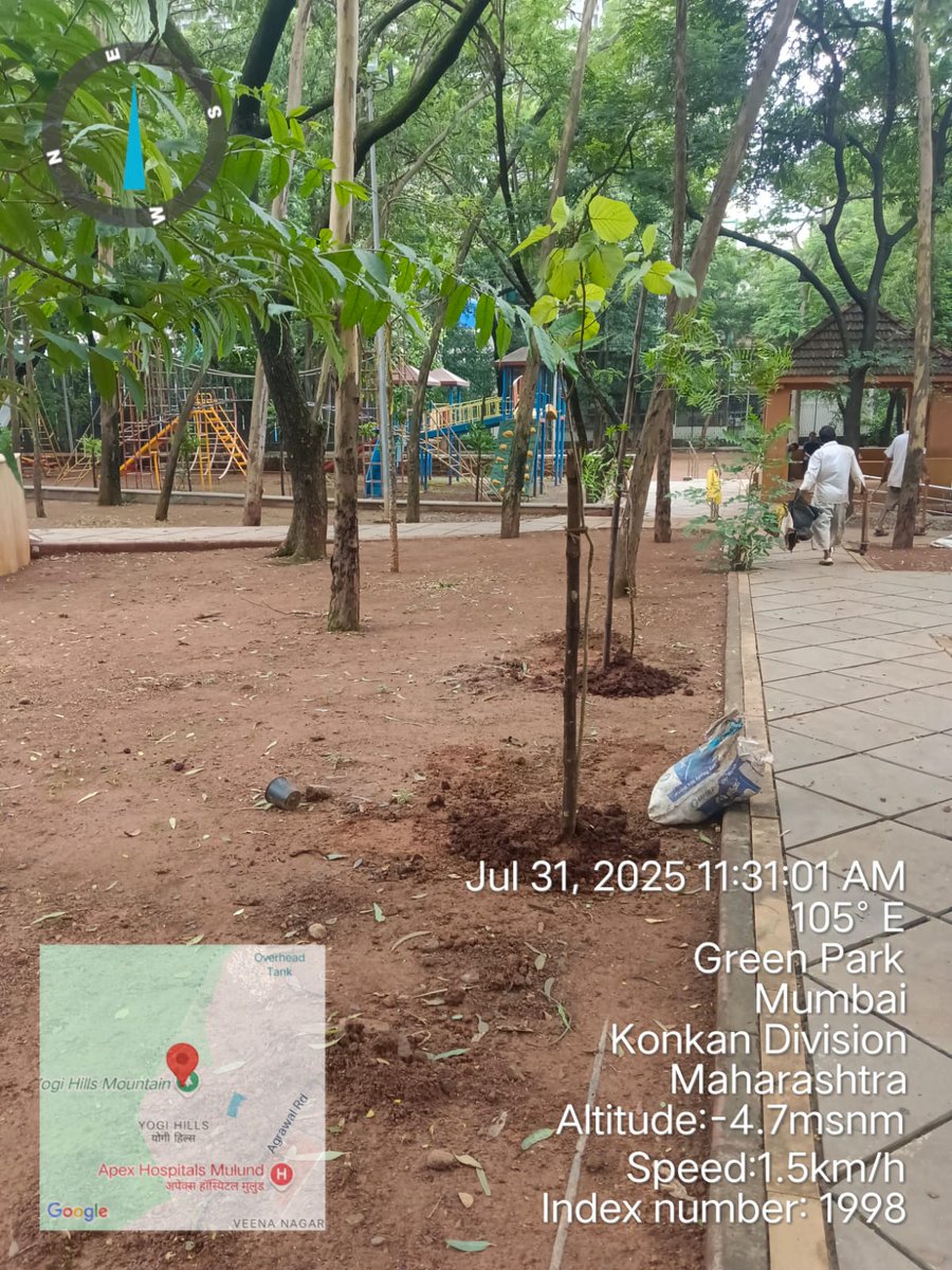 Hillside Residents' Welfare Association Regd.HIRWA (@hirwango) on Twitter photo Heartfelt thanks to <a href="/mybmc/">рдорд╛рдЭреА Mumbai, рдЖрдкрд▓реА BMC</a> Garden Dept. <a href="/mybmcWardT/">Ward T BMC</a> T-Ward team led by Shri Sandeep Raut (Asst. Supdt. Gardens), Mrs. Akshaya Mhatre (Tree Officer), Shri Santosh Jadhav & Shri Pravin Gohil for todayтАЩs plantation drive at Yogi Hills Municipal Garden. ЁЯМ▒
Neem, Arjun, Sadada & Heartfelt thanks to <a href="/mybmc/">рдорд╛рдЭреА Mumbai, рдЖрдкрд▓реА BMC</a> Garden Dept. <a href="/mybmcWardT/">Ward T BMC</a> T-Ward team led by Shri Sandeep Raut (Asst. Supdt. Gardens), Mrs. Akshaya Mhatre (Tree Officer), Shri Santosh Jadhav & Shri Pravin Gohil for todayтАЩs plantation drive at Yogi Hills Municipal Garden. ЁЯМ▒
Neem, Arjun, Sadada &