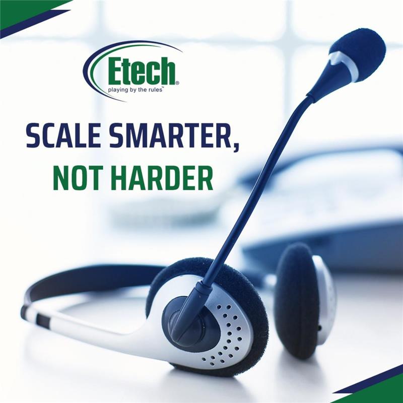 Scale smarter, not harder.

Combine Etech's flexible staffing solutions with powerful analytics to grow efficiently and effectively.

Because growth should be strategic, not stressful.

Contact us: etechgs.com/call-center-se…

#ContactCenter #BusinessGrowth #ScaleUp #Strategy