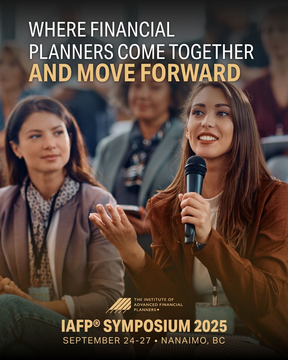 AdvancedPlanner's tweet image. What happens when Canada’s top financial planners come together?
Ideas spark. Connections grow. The profession moves forward.
Join us at the 23rd Annual IAFP® Symposium — in Nanaimo or online.
🔗 iafpsymposium.ca