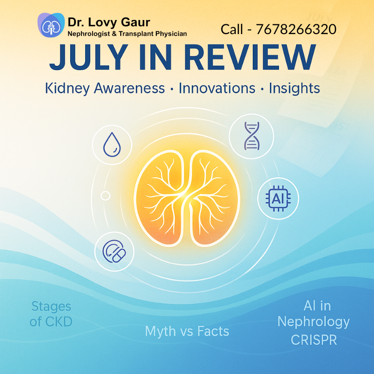 LovyGaur's tweet photo. July in Review – Kidney Awareness, Innovations &amp; Insights
(By Dr. @LovyGaur , Nephrologist &amp; Kidney Transplant Physician)
#drlovygaur #julyreview #kidneycare #Nephrology #kidneyawareness #TransplantCare #innovationinnephrology #delhirain https://t.co/iUkfHb1fgO
