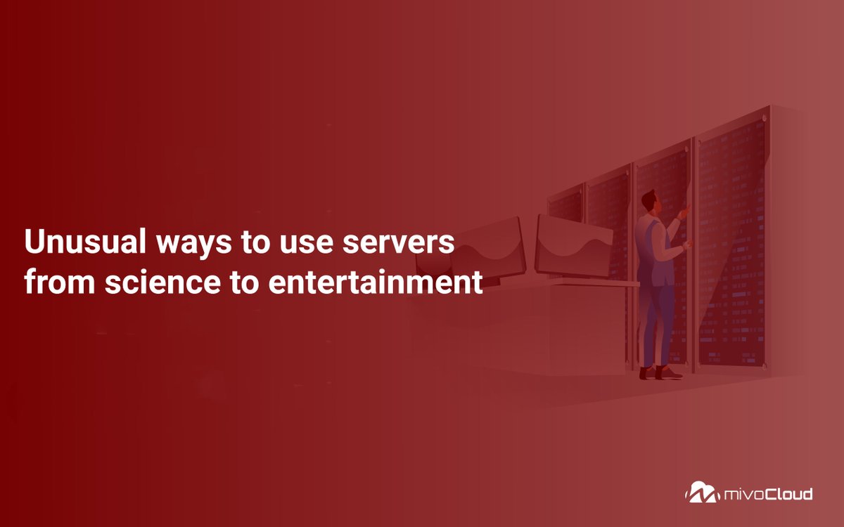 When we hear the word "server", we most often imagine website hosting, databases, or cloud storage. However, server capacities can be used not only for standard tasks. More about it in our blog!

mivocloud.com/blog/Unusual-w…

#vps #usa #hosting #canada #europe #romania #africa