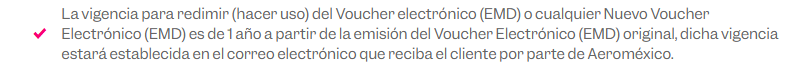 #Aeromexico el call center no quiere canjear un voucher (vigencia 3 de agosto) diciendo que debería volar antes del 3. El sitio es claro y dice que tengo que canjear (hacer uso) del voucher antes de la vigencia. No dice que tengo que volar antes de la vigencia.