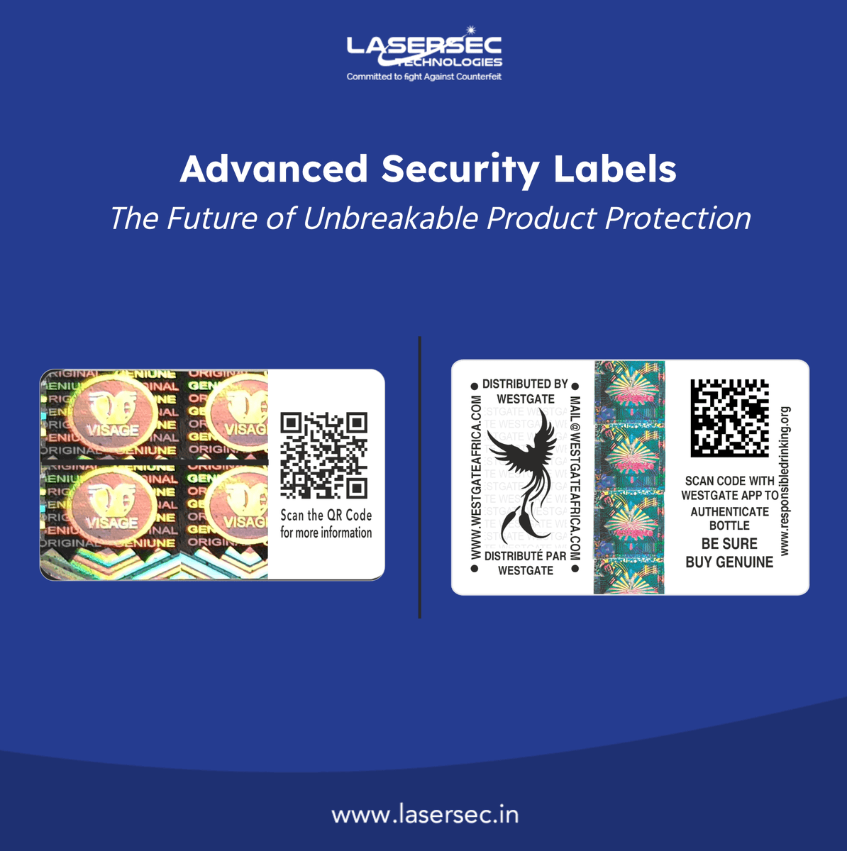 LasersecTech's tweet image. Not just labels—shields for your brand. 🛡️

Advanced security labels offer next-gen protection that’s tough to crack and easy to trust. 🔍✨

Read more 👉 bit.ly/4jQ52ej

#SecurityLabels #ProductProtection #SmartPackaging #BrandIntegrity