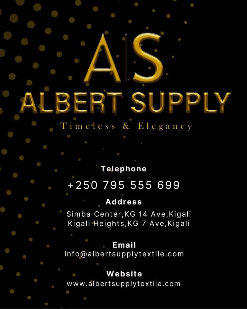 albert_supply's tweet photo. @TwahirwaTony Hello, yes we do. We are located at either Simba Center or Kigali Heights, come through we will be glad to show you around 🤝🏽 https://t.co/wszcSQ5SXU