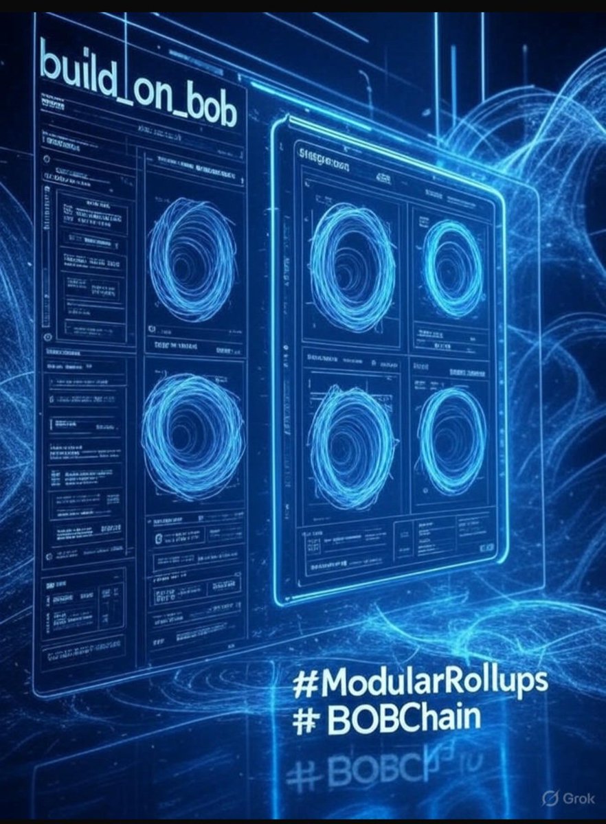 citywhitedove's tweet image. BOB isn’t just modular L2 tech, it’s a layered strategy.
From ZK proofs to shared sequencer pathways, BOB reimagines what it means to scale without compromising execution finality. This isn’t just infra, it’s chain native UX optimization. @build_on_bob #ModularRollups #BOBChain