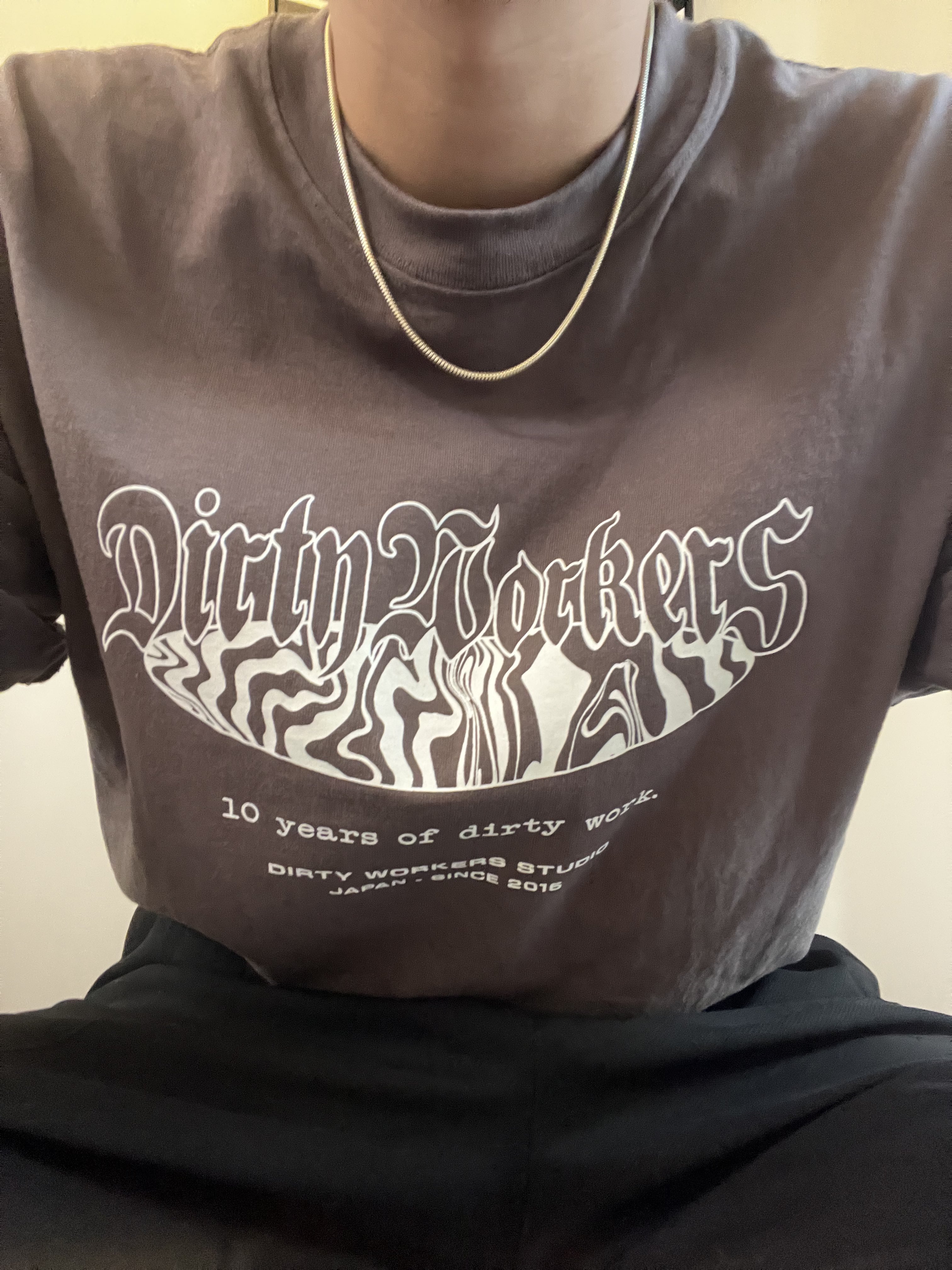 DWS Dirty Workers Studio 色流シTシャツ