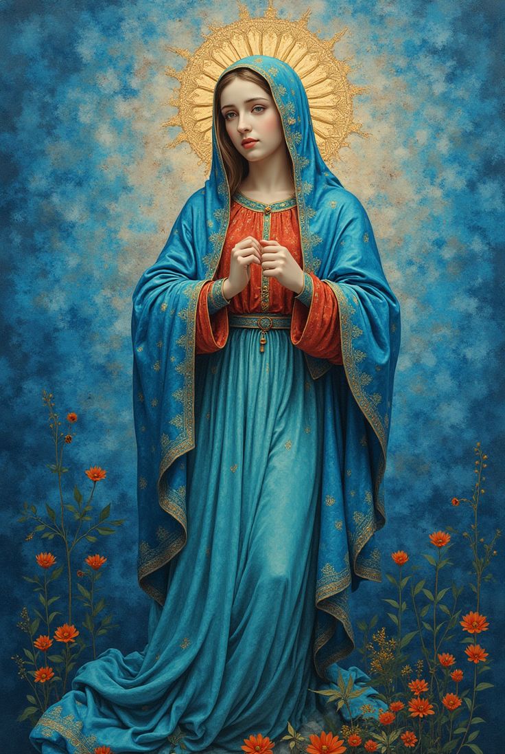 O Mary, Our Lady of the Digital Dawn, rise over my Twitter account with your radiant protection. Dispel the darkness of trolling and deceit that threatens my posts. Let your morning light bless my words, that they may herald truth and kindness in the online world. Amen 🙏