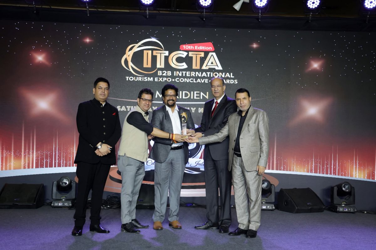 Balmer Lawrie Travel &amp; Vacations has been awarded as the "Best Outbound Tour Operator 2024" by ICM group during the 10th edition ITCTA event held at New Delhi.
Kudos to the team 👏 

#besttravelagency #travelicon 
#bestoutboundtouroperator  
#Balmerlawrie #vacationsexotica