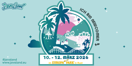 JavaLandConf's tweet image. Das #Newcomer-Programm der #JavaLand bietet dir den idealen Einstieg ins Speaker-Leben! Du bekommst eine erfahrene Mentorin oder einen erfahrenen Mentor an die Seite gestellt, die dir mit Rat und Tat zur Seite stehen. Werde JavaLand Newcomer 2026 🚀 scomp.ly/OW4wqJv