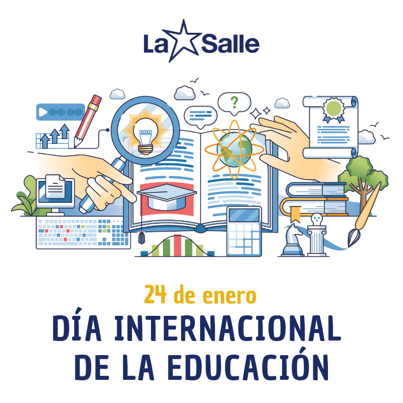 #LaSalle #TrabajandoPorUnMundoMejor #DíaInternacionalDeLaEducación
#DeCompromisoEnCompromiso #SomosLaSalle #MiraMásAllá