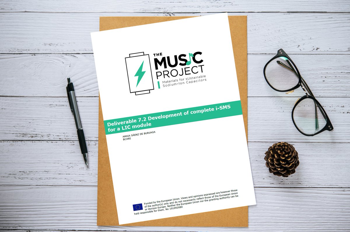 🚀 New milestone in the #MUSICproject!
Deliverable 7.2 is out: we’ve developed a LIC module with a full i-SMS system for monitoring, control &amp; protection.
This prototype sets the stage for the 12 V sodium-ion capacitor module.
🔗 Read more: musicproject.eu/media/uploads/…