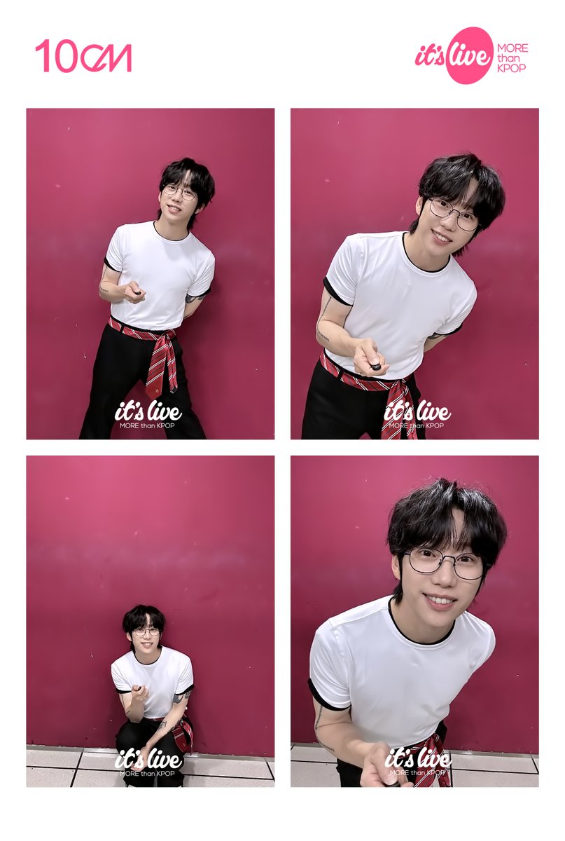 10CM가 추천하는 네컷 포즈!✨
지금 바로 it's Live 틱톡에서 십센치의 잇라네컷 촬영 영상을 확인하세요💗
▶buly.kr/DwEYt2q◀
#itsLive #10CM #KPOP #잇츠라이브 #잇라네컷 #itsLive4Cut