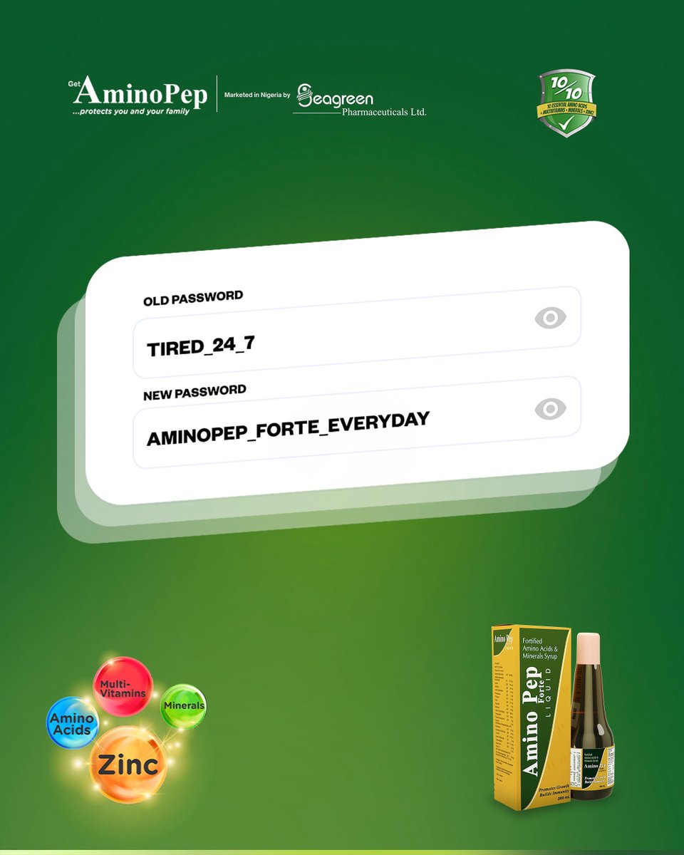 Amino Pep Forte tweet media