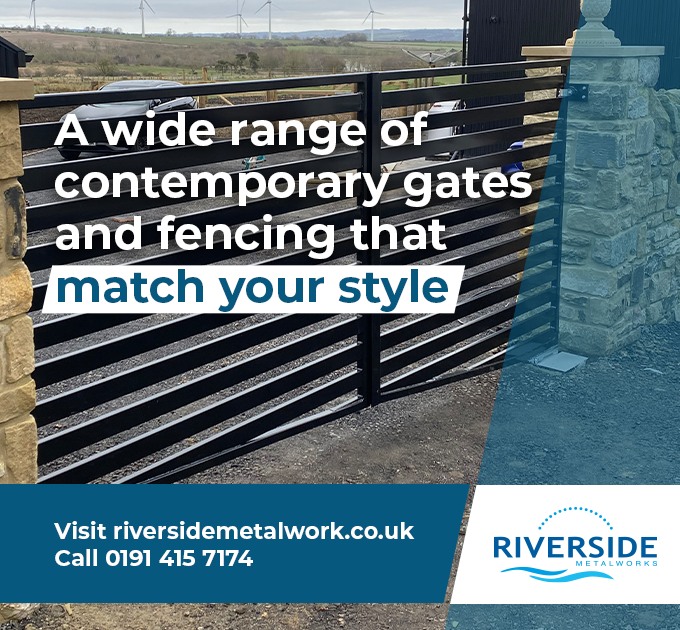 Contemporary gates and fencing

Our wrought iron gates and fences are customised to suit you, we offer a wide range of decorative elements that match your style and are made to measure.

Find out more at riversidemetalwork.co.uk/domestic-desig…