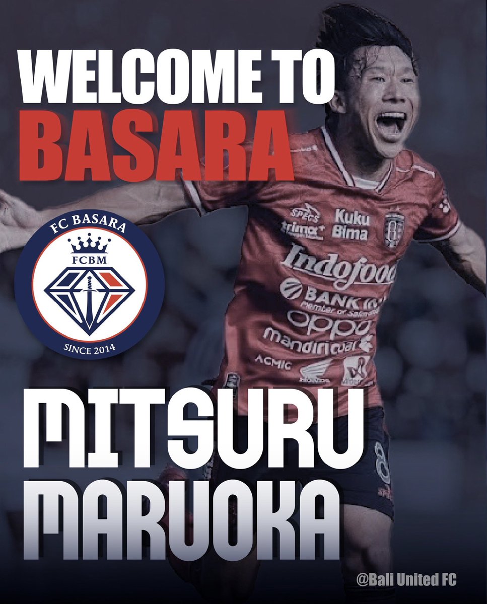 fc_basara_hyogo's tweet photo. 【移籍加入のお知らせ】

この度、Bali United FCより丸岡 満選手が加入することに決まりましたのでお知らせいたします。

詳細はこちら🔻
https://t.co/jEUNOzOzzX

#関西サッカーリーグ
#BASARA
#FCBASARAHYOGO
#兵庫県
#HYOGO https://t.co/IVZmox8Hls