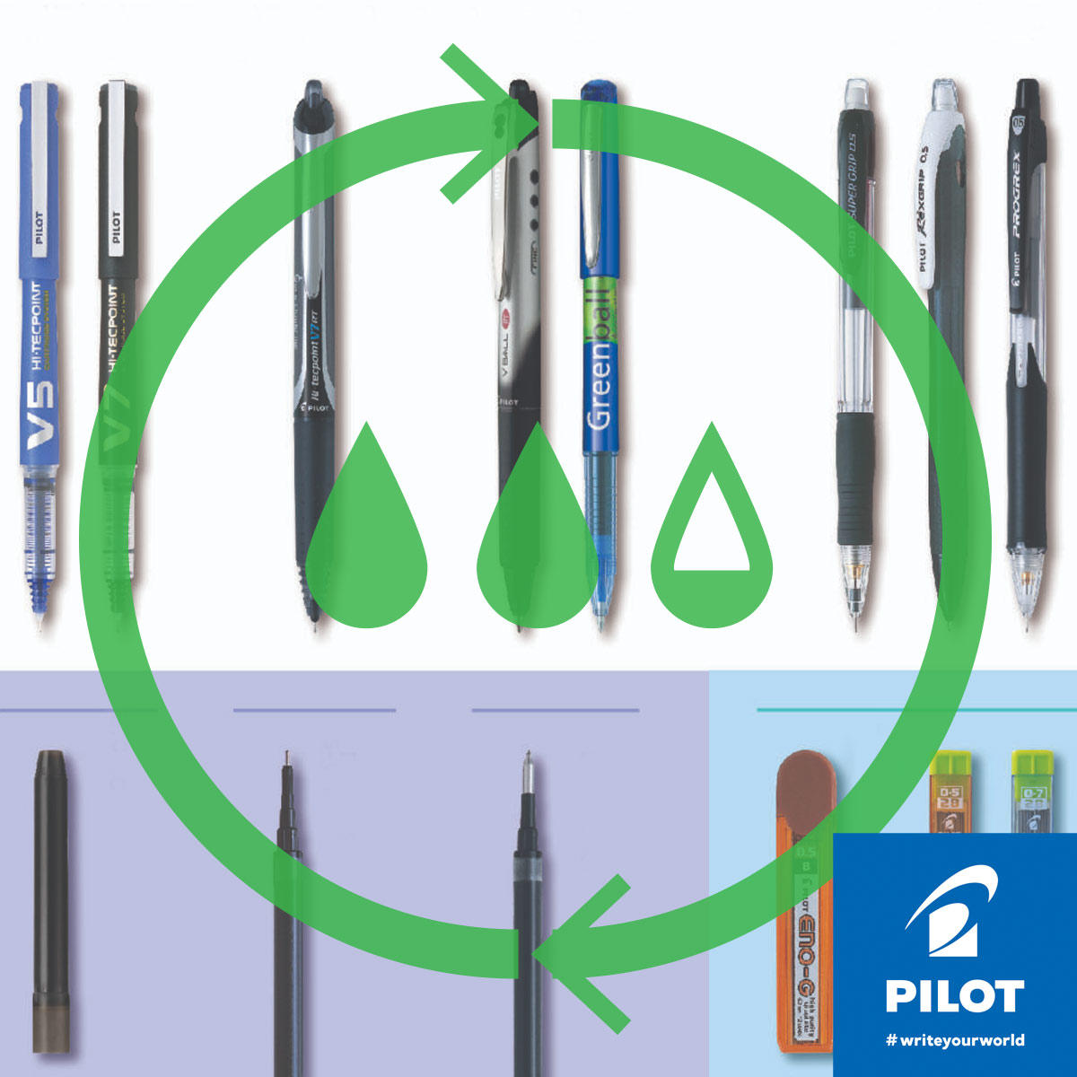 How many disposable pens do you buy a year? Refillable Pilot Pens cut that number drastically—and your plastic use too. It’s a win-win for you and the environment. #EcoOffice #PilotPens #StationeryThatLasts #ItStoreroom