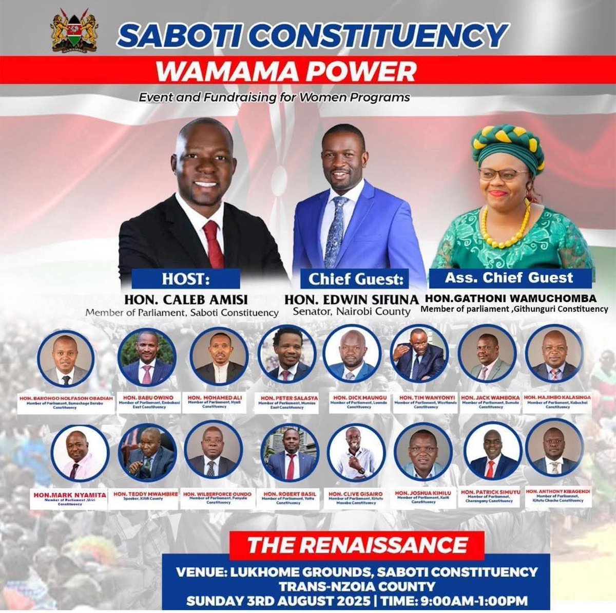 You mean the empowerment program is only wrong when done by the Deputy President H.E. Kithure Kindiki and not these DCP sympathisers?