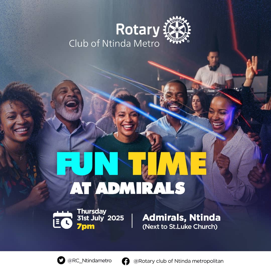 Greetings 📢📢
Join  us tonight for our end of month  offsite fellowship 
We are going to have a fun interactive fellowship, you are invited to be part
📍Admirals 
⏳7:00pm
31 July
#seeyouthere
#servicewithfun
#metrothursdays