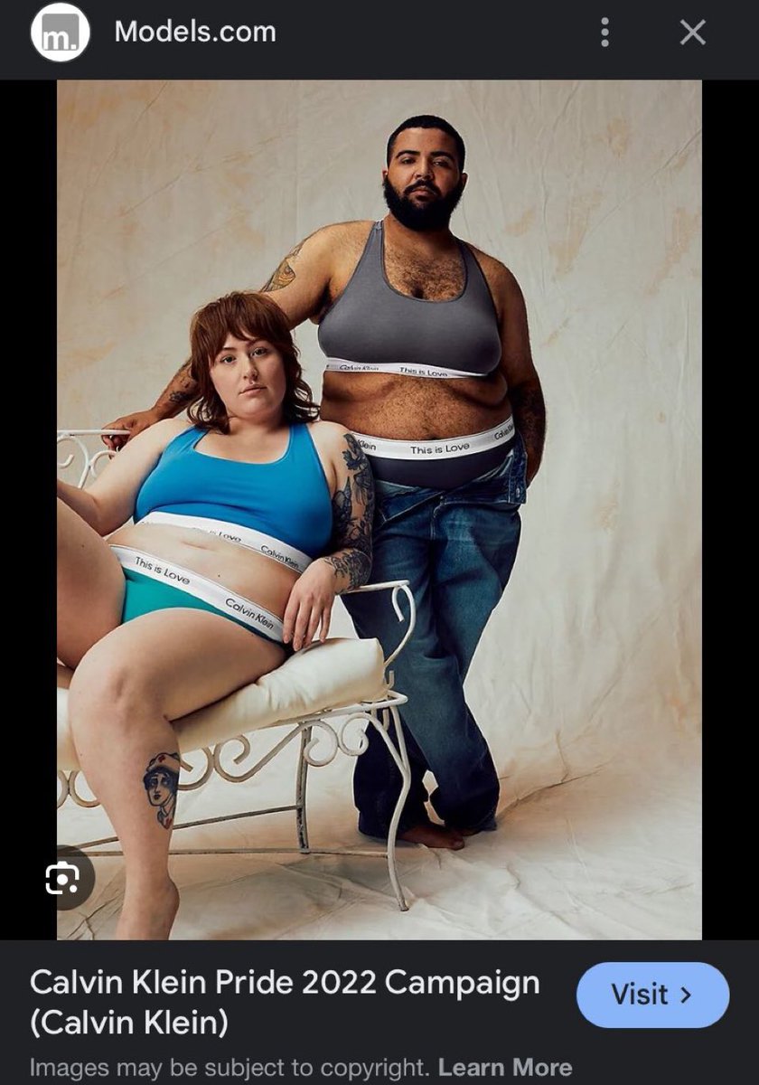 I wonder if some brand will have a pretty, wholesome all-American woman advertising their clothing line someday instead of this freak show? 

Oh, wait…