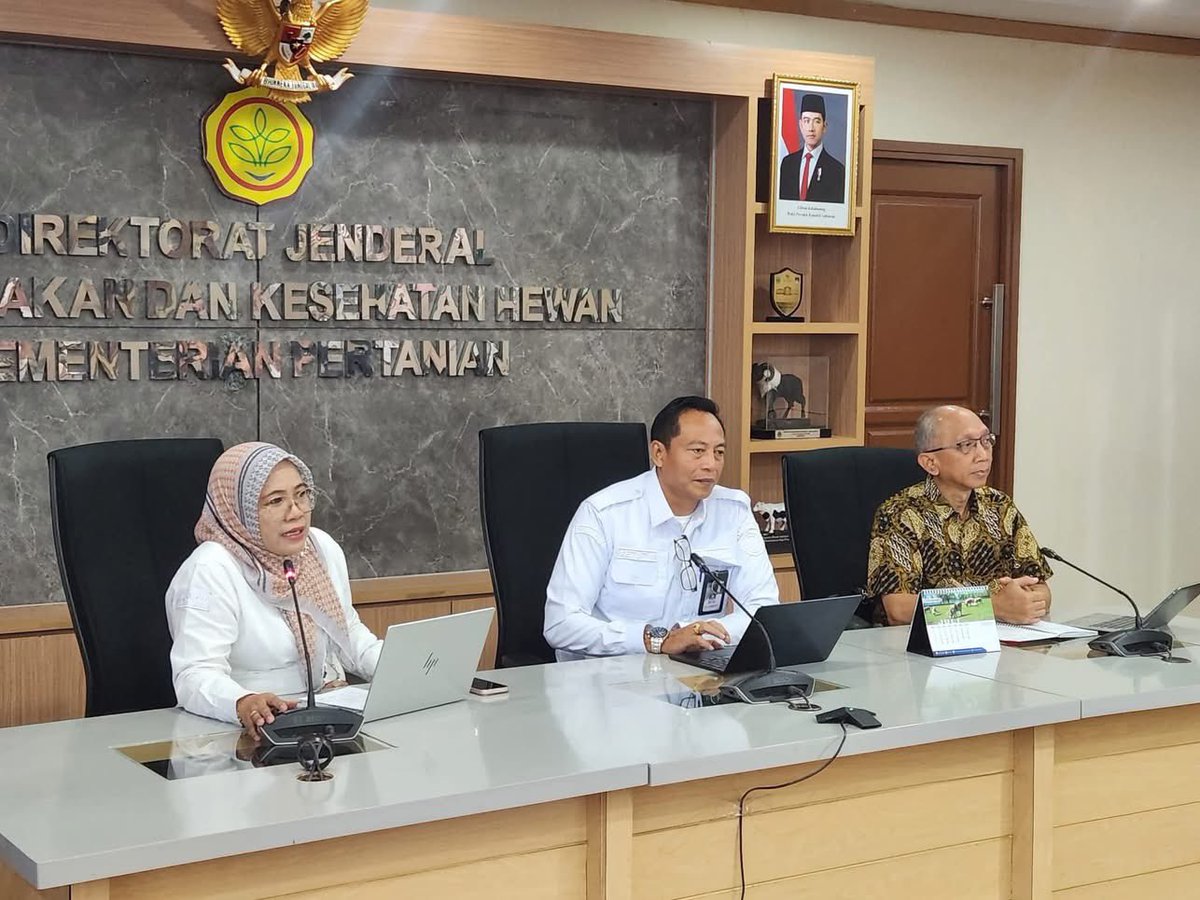 #SobatTernak, Kementan Wajibkan RPHU Standar! Harga Ayam Stabil, Peternak Tersenyum! 

Baca selengkapnya melalui tautan dibawah ini :  

facebook.com/share/p/19ZRFw…

#ditjenpkh