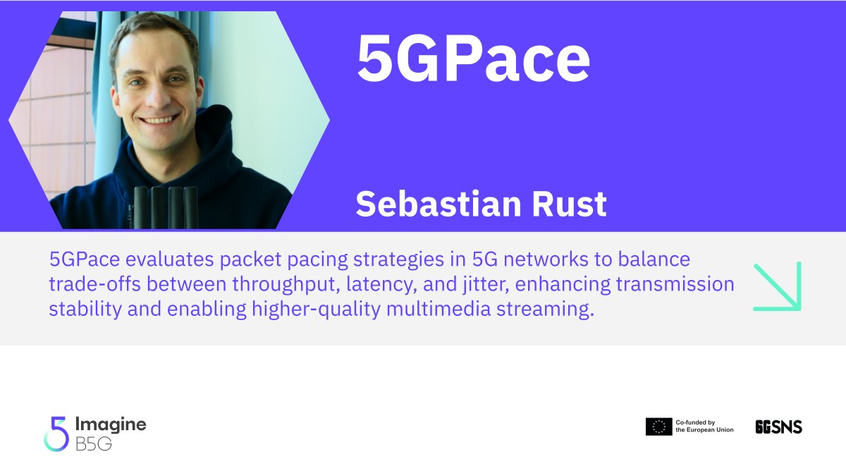 👉 Imagine-B5G introduces its Third Open Call Winners!

✒ Today, we introduce a vertical experiment from Technical University of Darmstadt, from the Norwegian facility - 5GPace.

💻 Learn more about this project on our website: imagineb5g.eu/5gpace-in-imag…