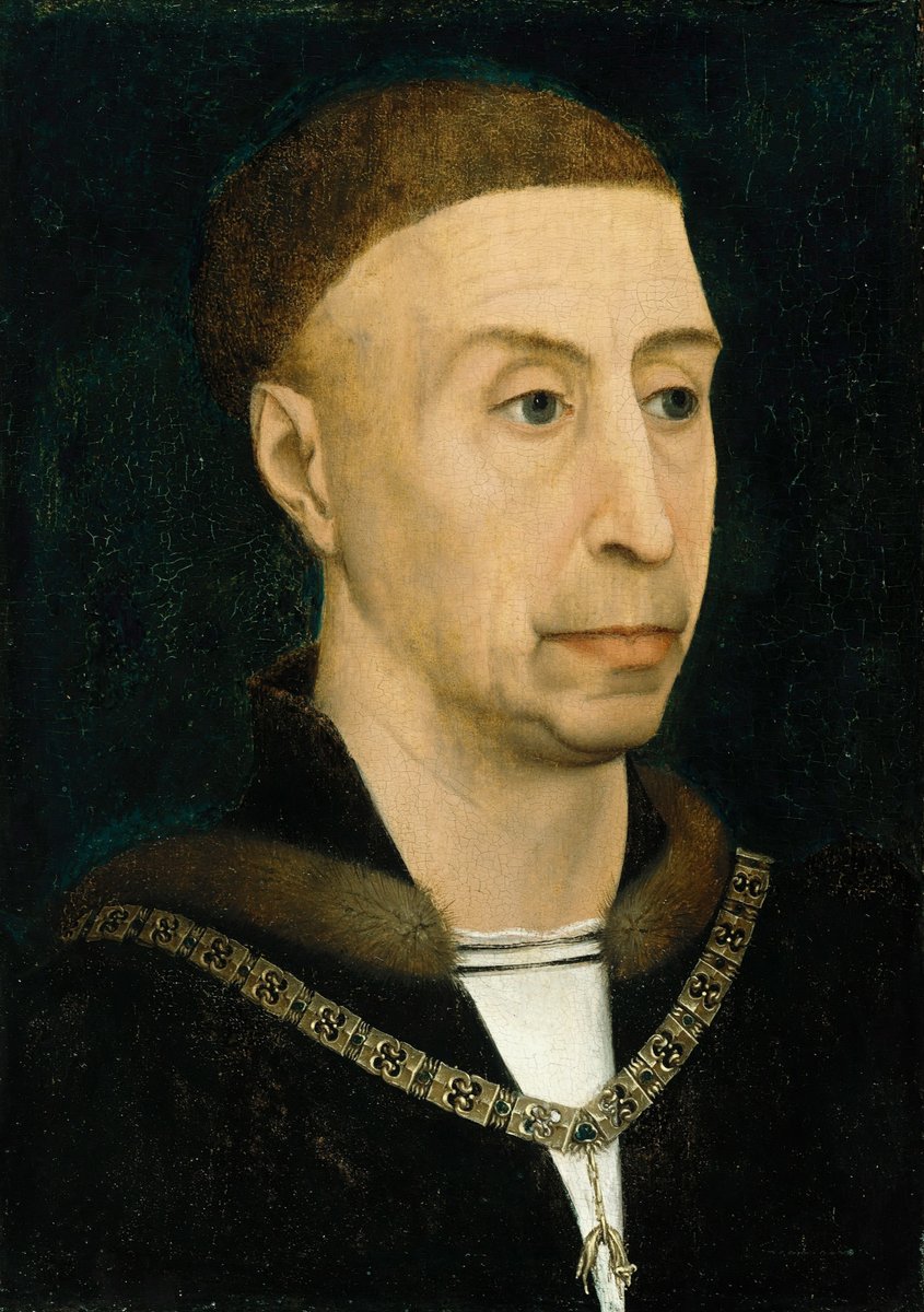 Born today in 1396, in Dijon — Philip the Good would become Duke of Burgundy in 1419, ruling for nearly half a century. His reign transformed the Low Countries into the cultural heart of Europe.
