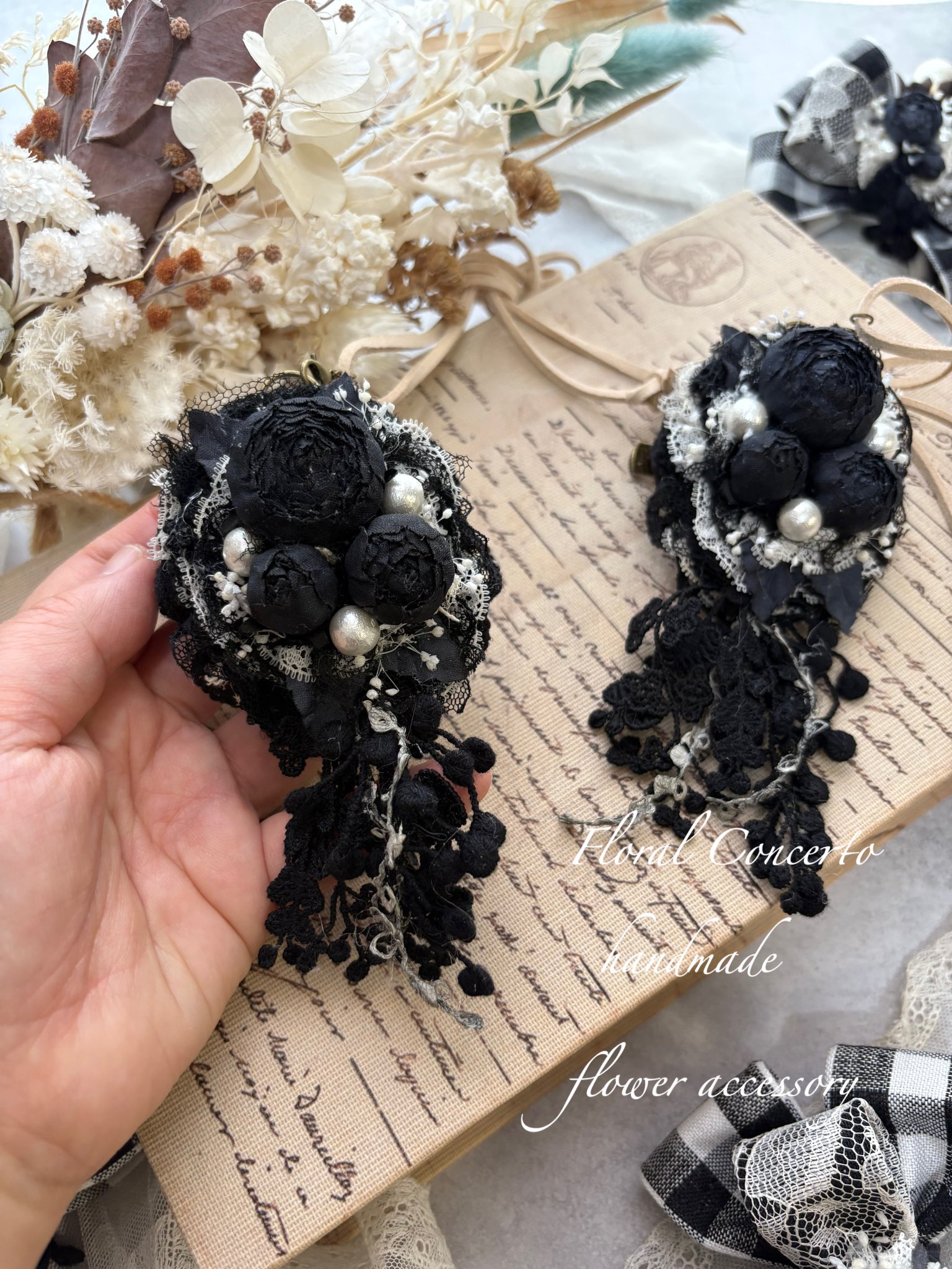 floral concerto　フローラルコンチェルト　バラ　バレッタ floral concerto フローラルコンチェルト バラ バレッタ